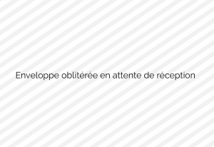 Enveloppe Non Reçue