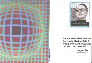 Enveloppe Monterrey Mexique 08-01-16