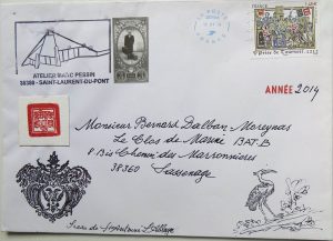 Art Postal Marc PESSIN 13-01-14 N°2a