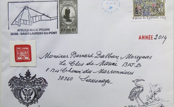 Art Postal Marc PESSIN 13-01-14 N°2a