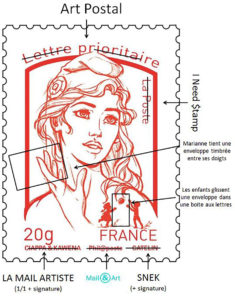 Actualité-BRIEF-Marianne ART POSTAL