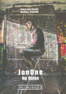 Affiche-expo-jonOne-galerie Rive Gauche-Paris