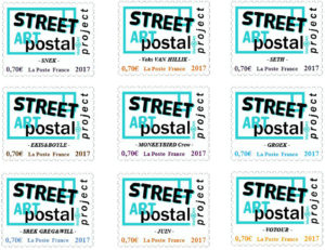 COLLABORATIONS-STREET ART POSTAL Project-ACTU-7A