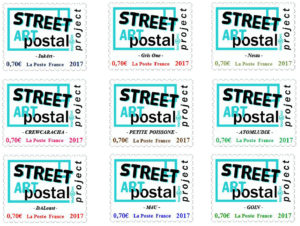 COLLABORATIONS-STREET ART POSTAL Project-ACTU-7B