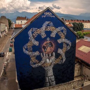 Mural-SNEK-Grenoble Berriat-GSAF-2017